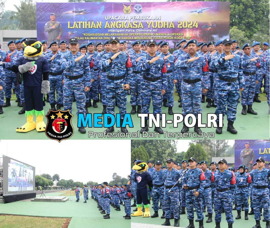 Latihan Angkasa Yudha TNI AU TA. 2024 Resmi Dibuka Kasau
