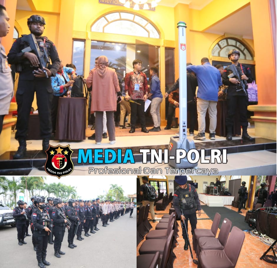 Polda PB Turunkan 283 Personil Amankan Debat Putaran Kedua Cabup dan Cawabup Mansel