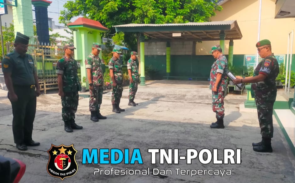 Danramil Pimpin Apel Pagi, Tekankan Disiplin dan Siap Siaga Anggota