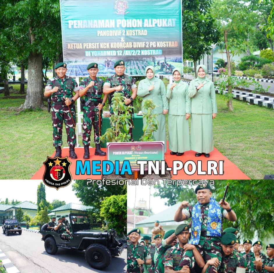 Jaga Kehormatan Satuan !!! Pangdivif 2 Kostrad Mayjen TNI Susilo Lakukan Kunjungan Kerja ke Satuan Yonif 501 dan Yonarmed 12 di Jawa Timur