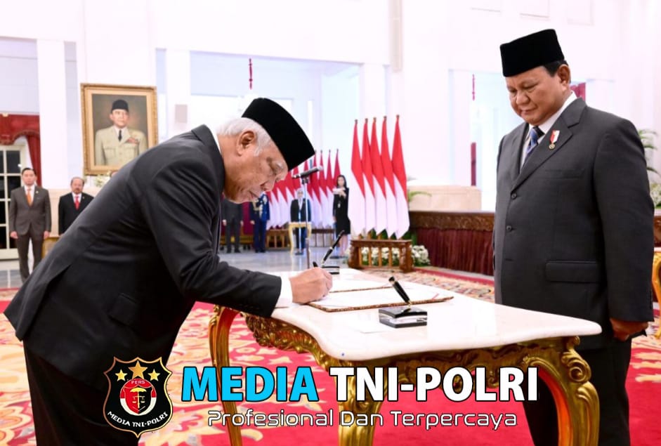 Presiden Prabowo Subianto Secara Resmi Melantik Basuki Hadimuljono sebagai Kepala Otorita Ibu Kota Nusantara (OIKN)