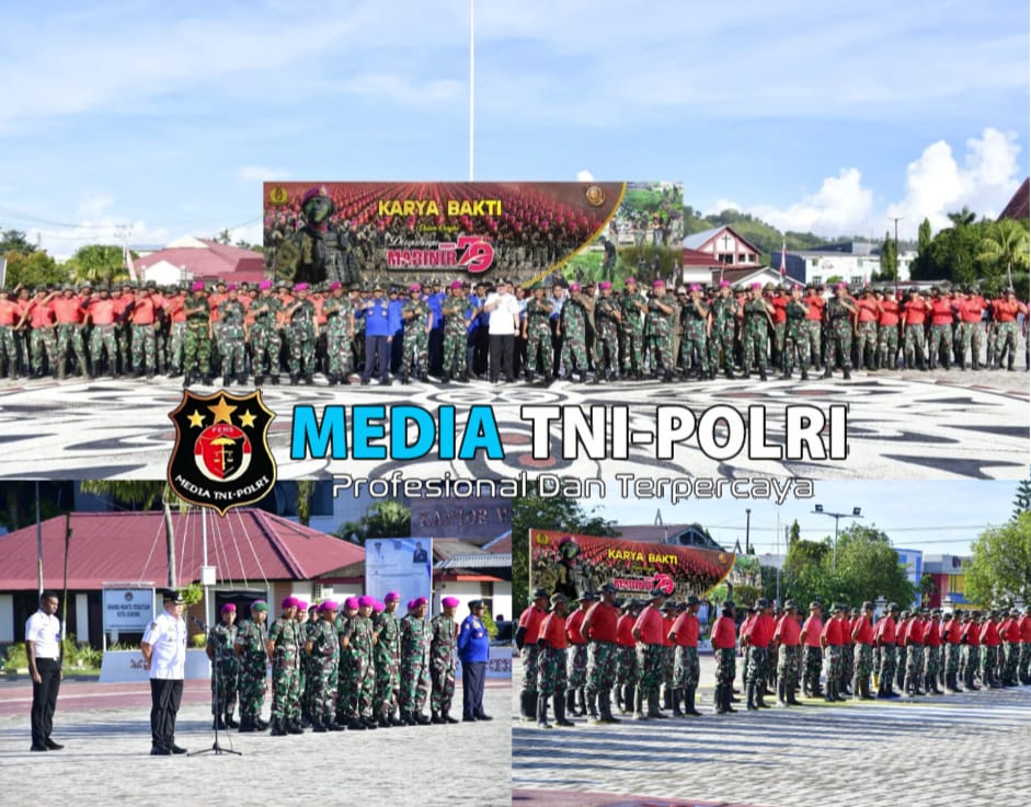 Komandan Pasmar 3 Hadiri Pembukaan Karya Bakti TNI