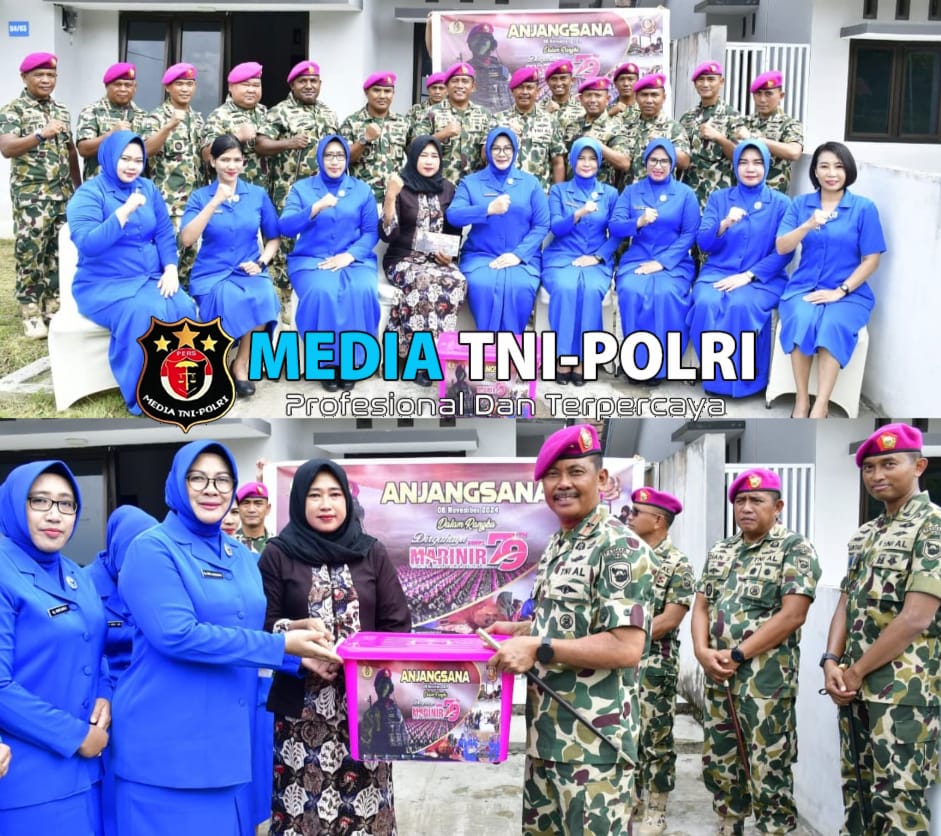 Pasmar 3 Gelar Anjangsana Menyambut HUT ke-79 Korps Marinir