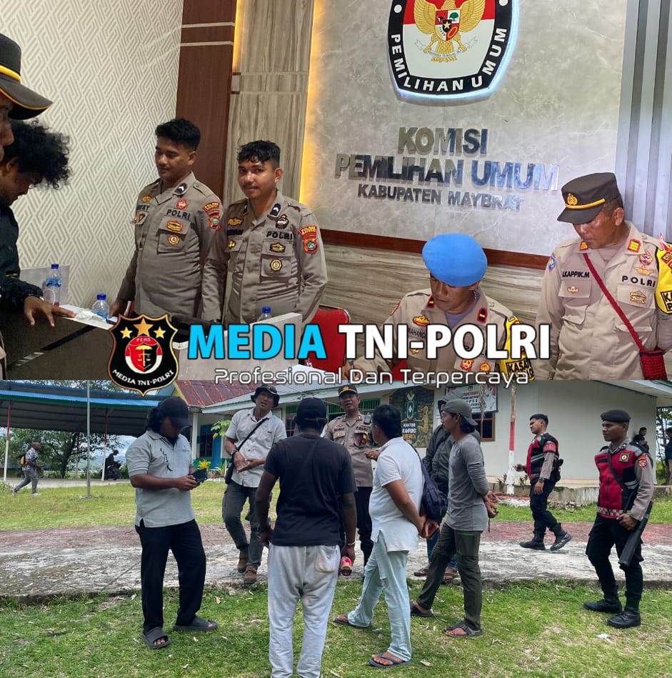 Cooling Sistem: Satgas OMP Polres Maybrat Laksanakan Patroli Rutin dan Pengamanan Kantor KPUD serta Gudang Logistik Jelang Pilkada Damai 2024