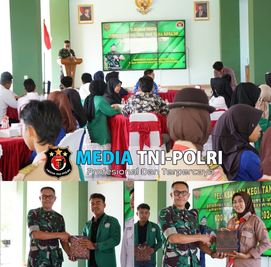 Cegah Paham Radikalisme & Separatisme, Kodim 0402/OKI Adakan Pembinaan Melalui Komsos