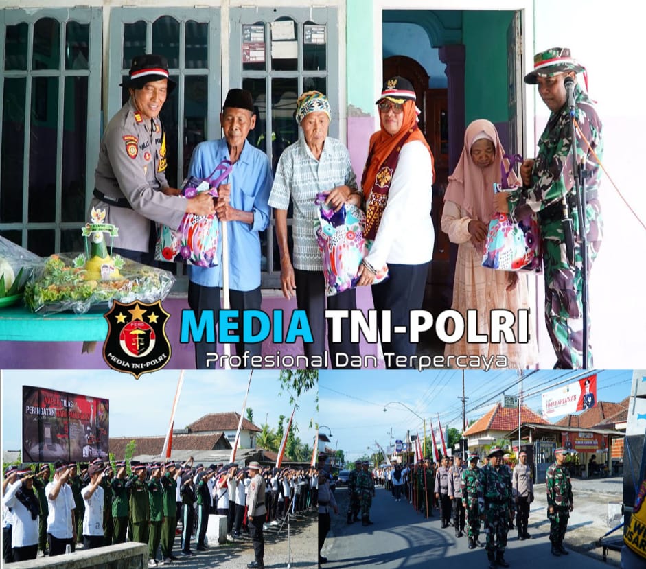 Jelang Hari Pahlawan Koramil 0808/15 Gandusari, Gelar Napak Tilas Jejak Perjuangan TRIP