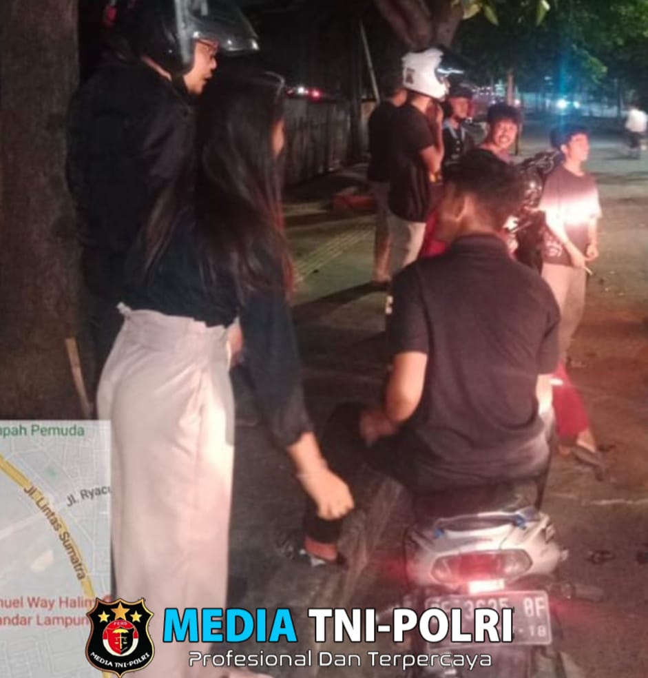 Ditreskrimum Polda Lampung Patroli Hunting, Jaga Situasi Kondusif Masa Kampanye Pilkada