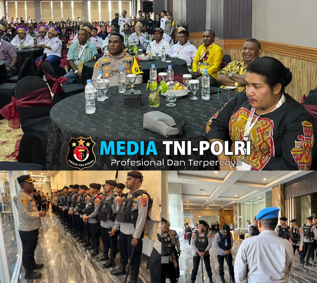 Polres Maybrat Berhasil Mengawal Debat Publik ke-2 Pilkada Maybrat Dengan Aman dan Damai