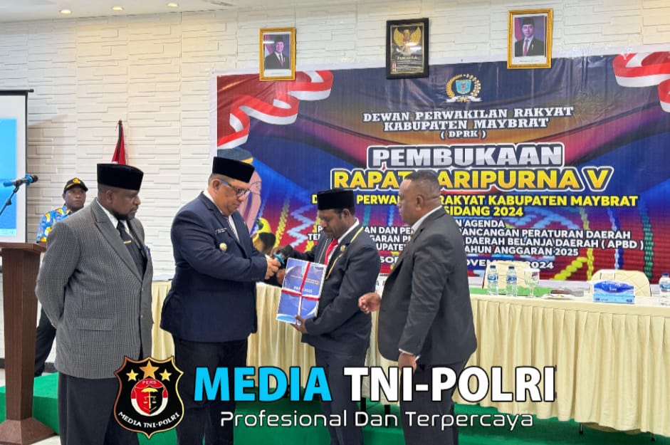Pembukaan Rapat Paripurna ke-V DPRK Maybrat Masa Sidang 2024