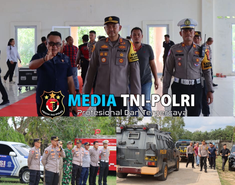 Polres Mesuji Perketat Pengamanan Acara Debat Calon Bupati dan Wakil Bupati di Kabupaten Mesuji