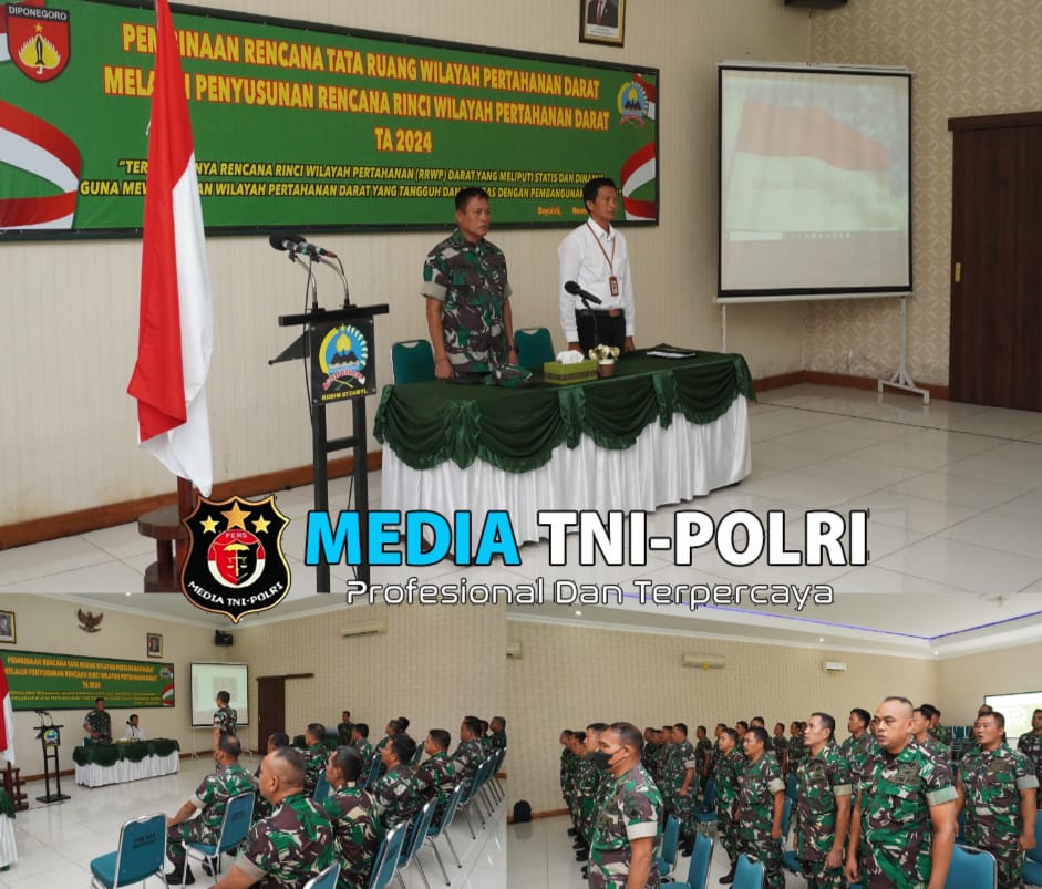 Kodim Boyolali Laksanakan Kegiatan Pembinaan Tata Ruang Pertahanan Darat