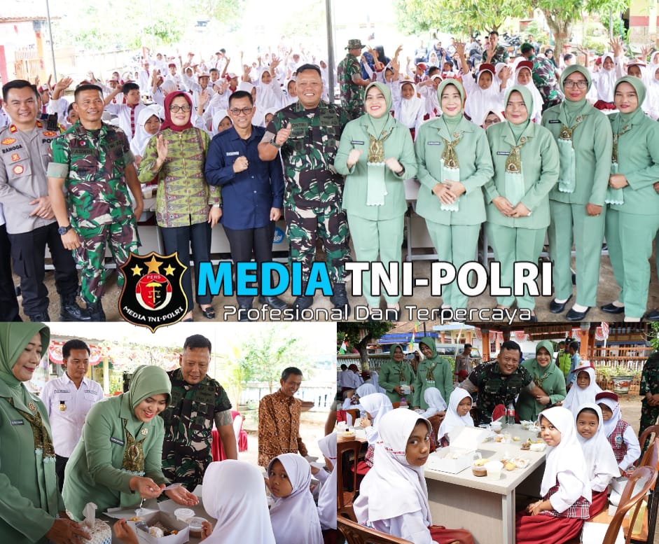 Tingkatkan Gizi, Kodim 0402/OKI-OI Lanjutkan Program Unggulan Kodam II/Sriwijaya “Dapur Masuk Sekolah”