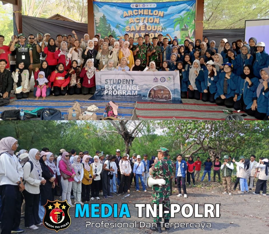 Kasdim 0825/Banyuwangi Hadiri Acara Archelon Action Save Our National di Pulau Santen