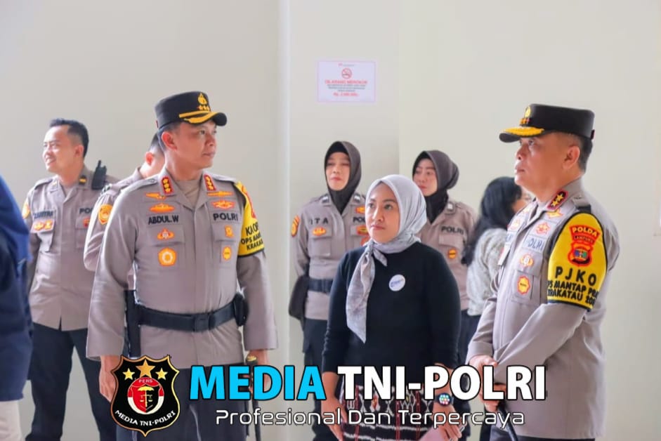 Kapolda Lampung Cek Kesiapan Pengamanan Debat Kandidat Pilwakot Bandar Lampung
