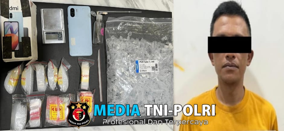 Polres Malang Bekuk Pengedar Narkoba di Lawang, Sita 60,8 Gram Sabu