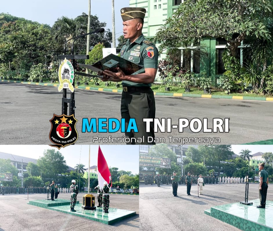 Kasdim Malang-Batu Apresiasi Partisipasi Prajurit Dalam Upacara 17-an