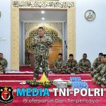 Pasmar 3 Gelar Syukuran HUT ke-79 Korps Marinir di Masjid Al-Mukmin