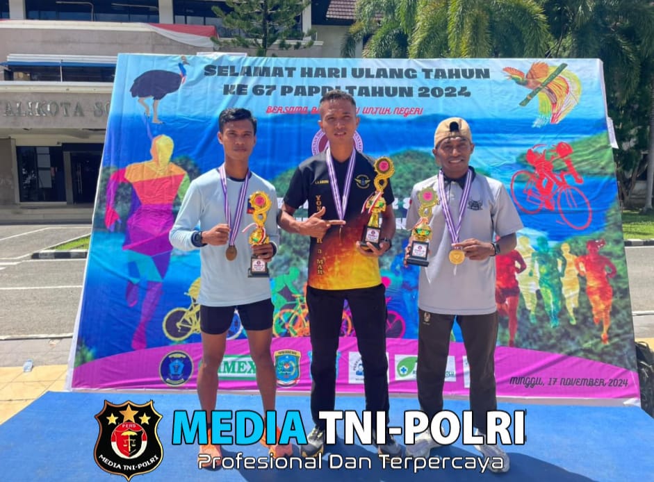 Atlet Lari Pasmar 3, Raih Sukses Gemilang di Fun Run 10K Kota Sorong