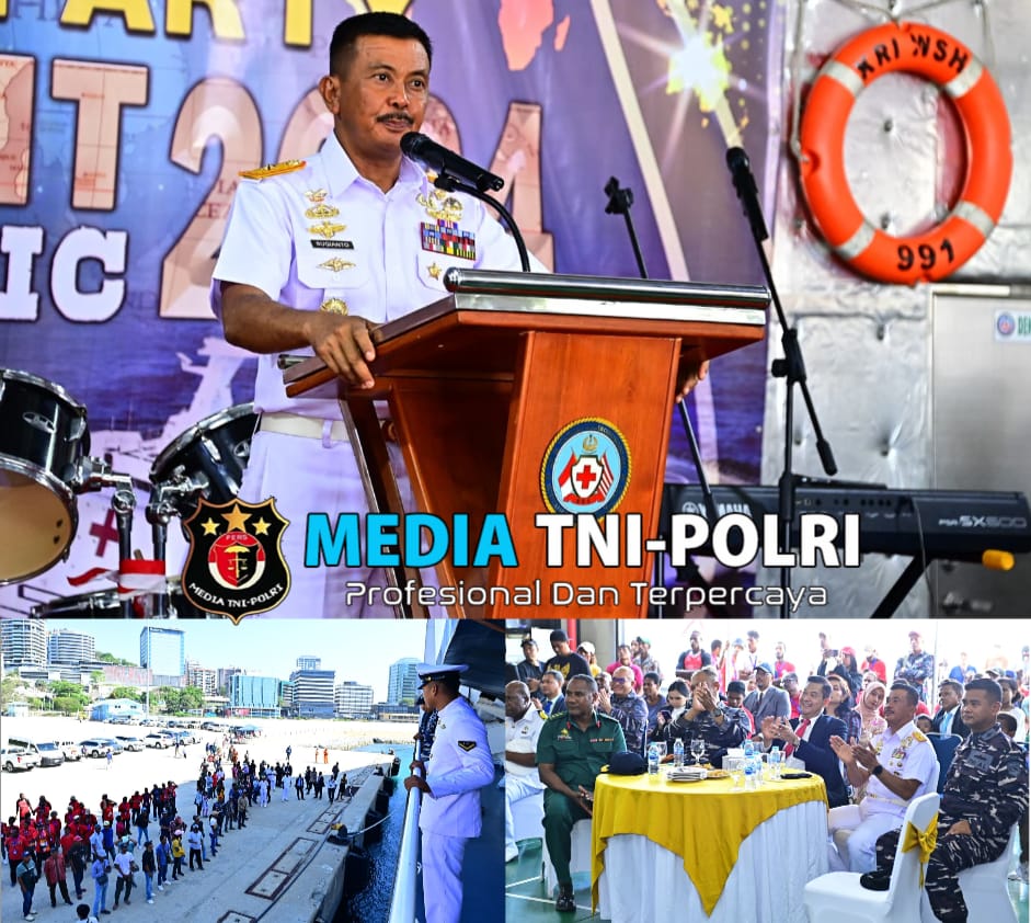 Komandan Pasmar 3 Sebagai Ketua Delegasi Distinguished Satgas Port Visit 2024