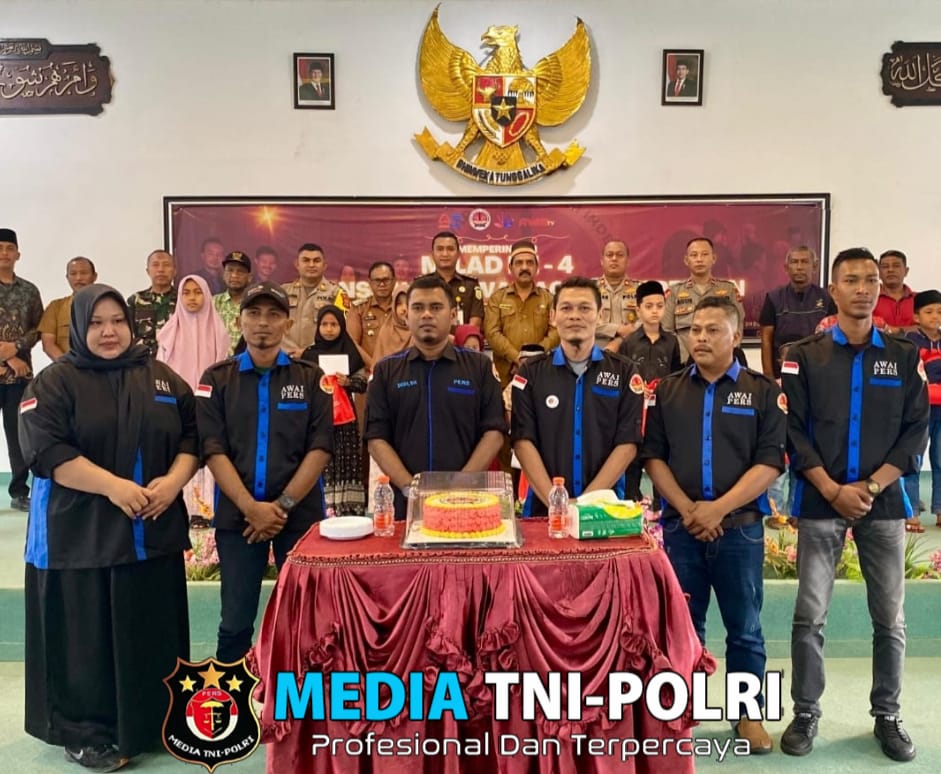 Hut ke-4, DPP AWAI Beri Santunan ke Anak Yatim Piatu