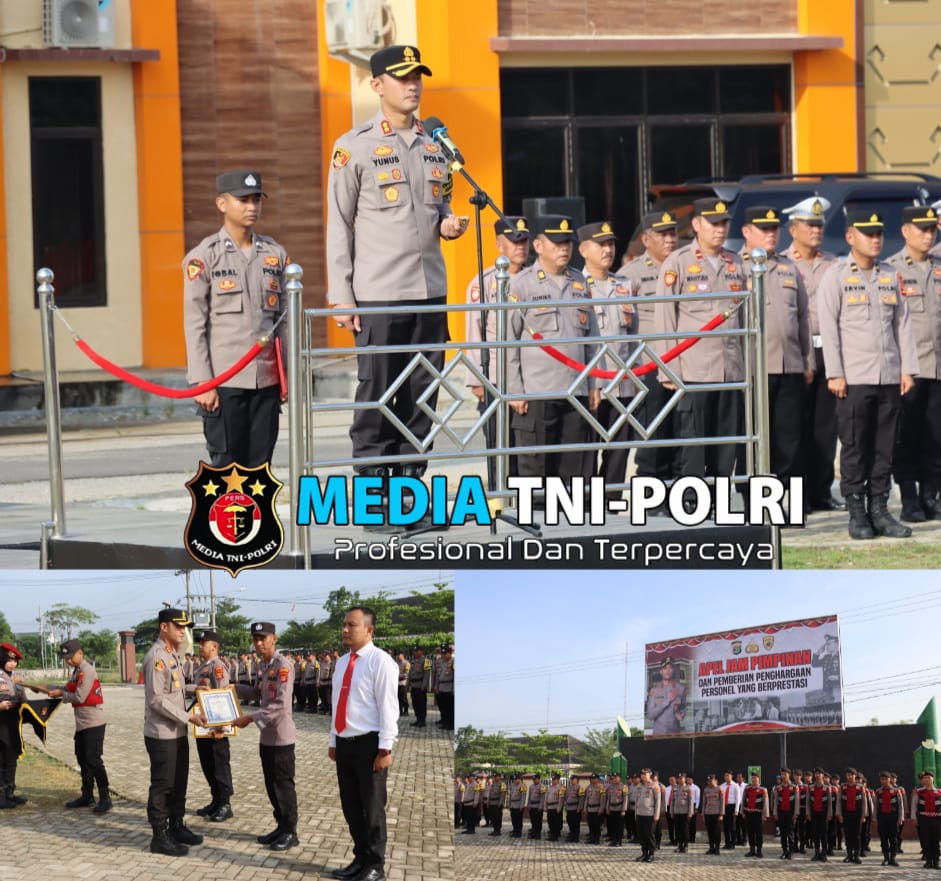 Jerih Payah Berbuah Manis: Belasan Personel Polres Pringsewu Terima Penghargaan Khusus