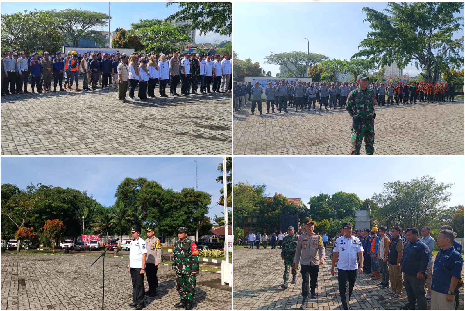Polsek Cileungsi Bersama Forkopimcam Kecamatan Cileungsi Laksanakan Giat Cooling Sistrm Apel Gabungan Dalam Rangka Kesiapsiagaan Menjelang Pencoblosan PAM TPS Pilkada Mantap Praja Serentak 2024
