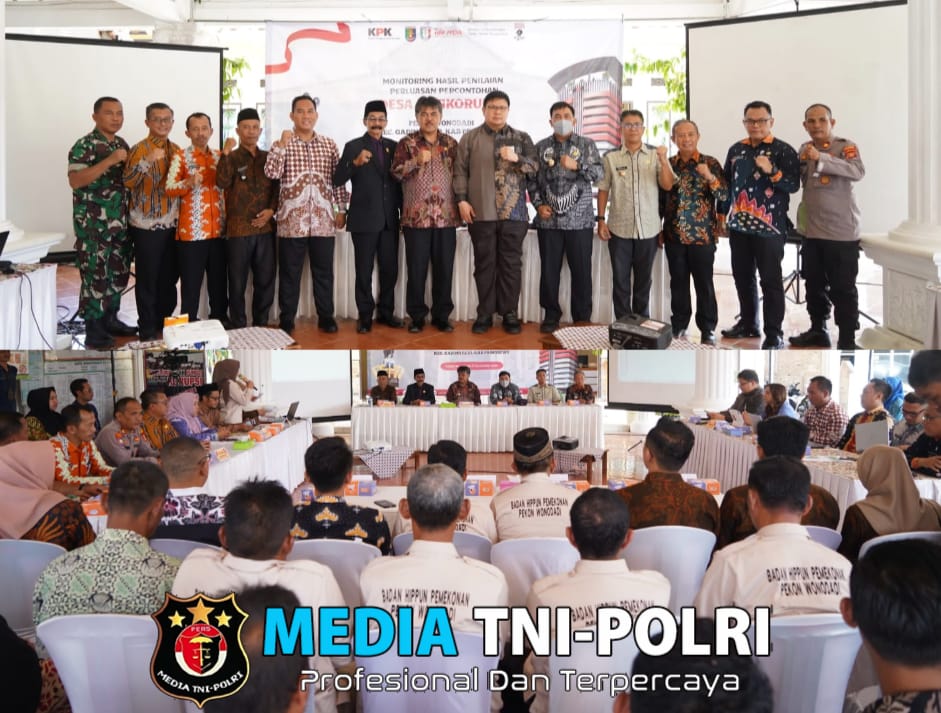 KPK RI Monitoring Hasil Penilaian Perluasan Percontohan Desa Anti Korupsi di Pringsewu