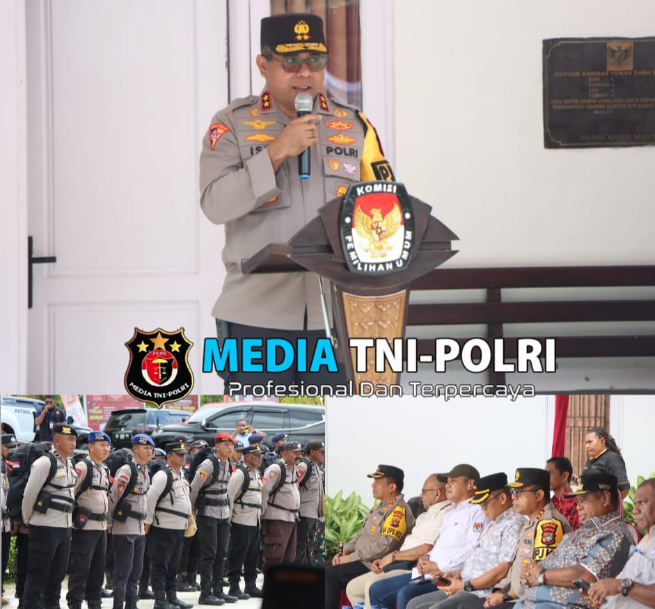 Lepas Pergeseran Logistik Pilkada di Fakfak, Berikut Pesan Kapolda Papua Barat Kepada Personil