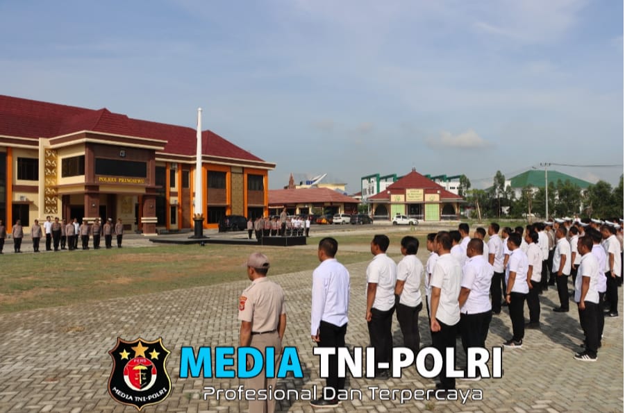 Apel Siaga Masa Tenang, Kapolres Pringsewu Tegaskan Kesiapan Amankan Pilkada