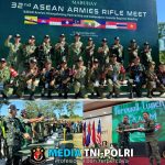 Kasad Hadiri Penutupan Lomba Tembak AARM ke-32 di Philipina