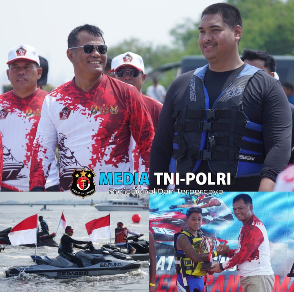 Hadiri Lomba Jetski Panglima TNI Cup, Wakasad Dukung Sportivitas dan Kebersamaan