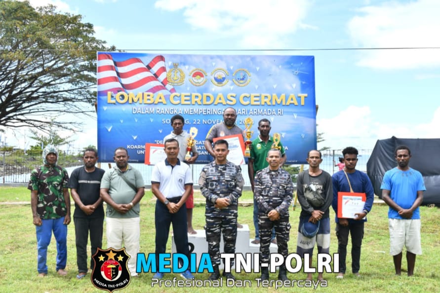 Sambut Hari Armada RI Tahun 2024, Lantamal XIV Gelar Acara Lomba Perahu Hias dan Cerdas Cermat