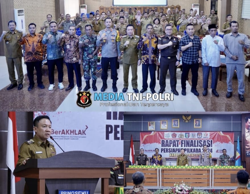 Pemerintah Kabupaten Pringsewu Gelar Rapat Finalisasi Persiapan Pilkada 2024
