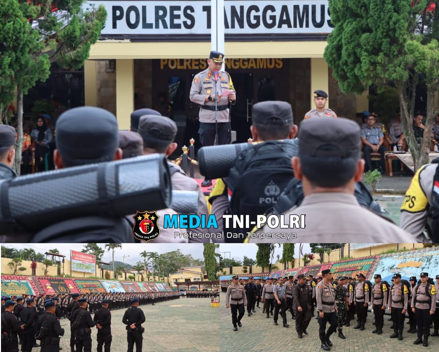Polres Tanggamus Geser Personel Pengamanan TPS Pilkada 2024