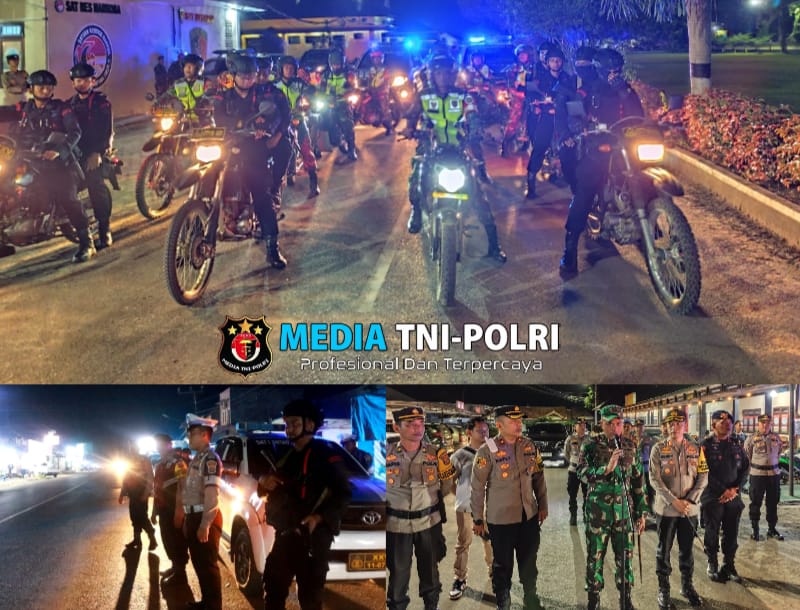 Polres Lampung Timur Gelar Patroli Skala Besar untuk Pengecekan Pengamanan Pilkada 2024