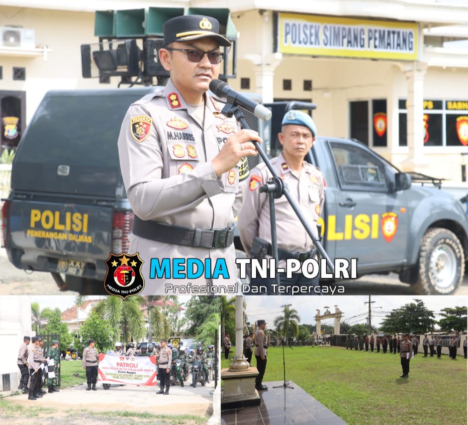 Polres Mesuji Gelar Apel Pergeseran Pasukan Operasi Mantap Praja Krakatau 2024