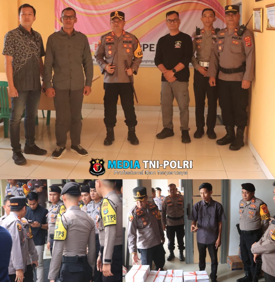 Patroli Cek Kantor Bawaslu, KPU, dan Polsek Jajaran Jelang Pemungutan Suara Pilkada 2024