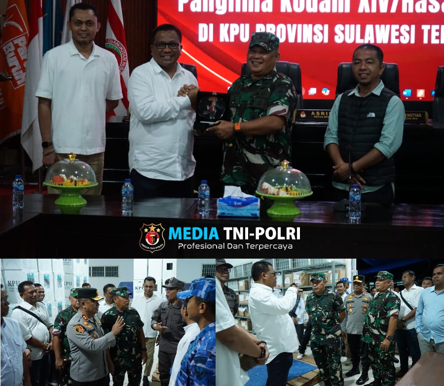 Sinergi TNI-Polri Kendari Patroli Gabungan Dalam Rangka Mengamankan Pilkada Serentak di Wilayah Kota Kendari