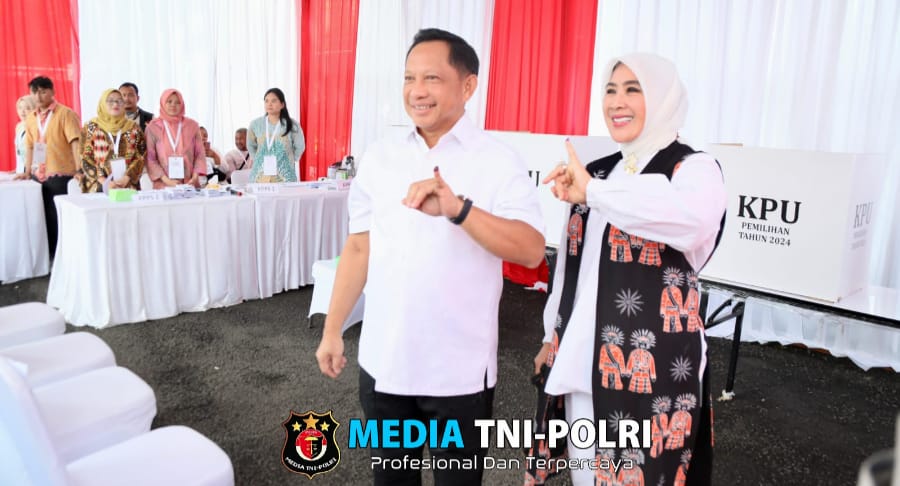 Salurkan Hak Pilih di Pilkada Serentak 2024, Mendagri Harap Sistem Keamanan Berjalan Baik