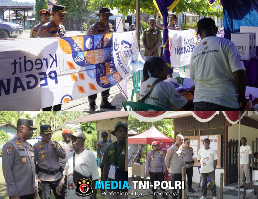 Pastikan Pilkada Lancar, Wakapolda Papua Barat Tinjau Pencoblosan Suara di Manokwari