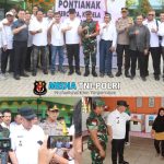 Pastikan Aman dan Lancar, Pangdam XII/Tpr bersama Forkopimda Tinjau Langsung ke TPS