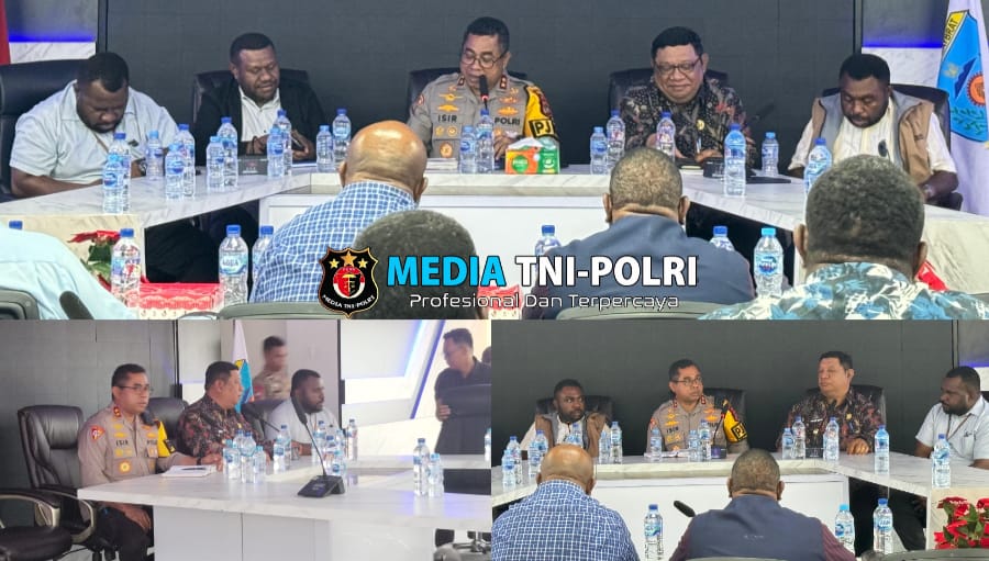 PJ Bupati Maybrat Dampingi Kapolda Papua Barat Melaksanakan Rapat Koordinasi Tertundanya Pencoblosan di Dua TPS