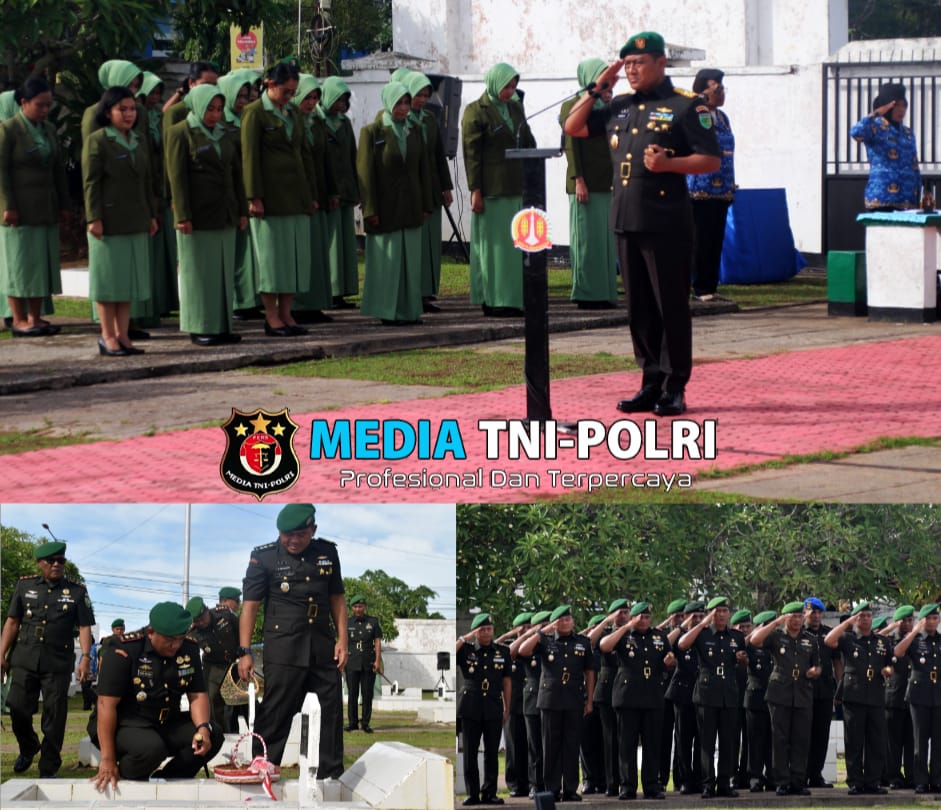 Letkol Inf Johny Nofriady Mengikuti Ziarah Rombongan HUT ke-20 Korem 174/ATW