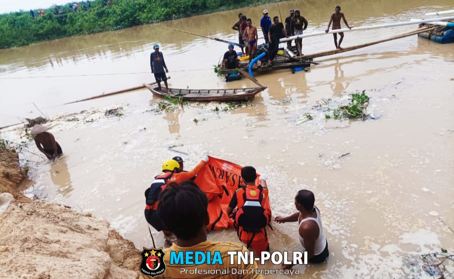 Petani Tewas Tenggelam di Sungai Way Seputih, Proses Pencarian Memakan Waktu Tiga Hari