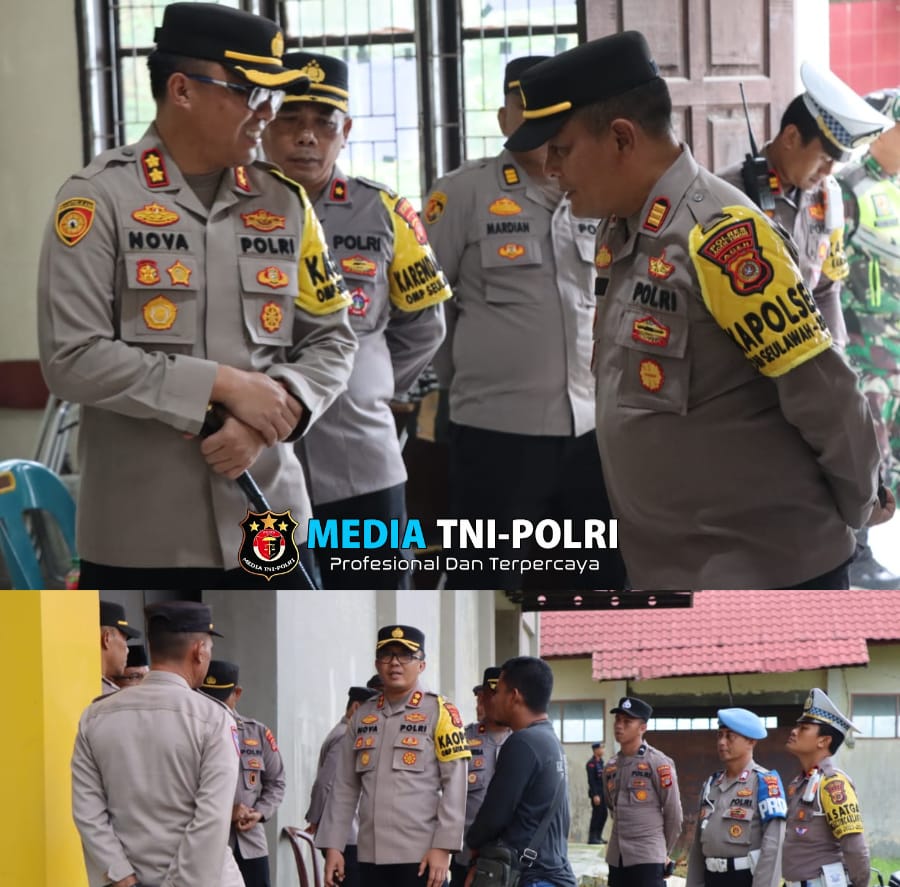 Kapolres Aceh Timur Pantau Rekapitulasi Pemungutan Suara Pilkada Tingkat Kecamatan