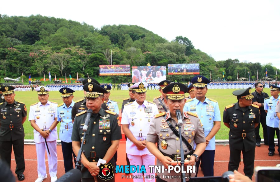 Pimpin Wisuda Prabhatar 2024, Ini Pesan Kapolri dan Panglima TNI untuk 1.104 Taruna