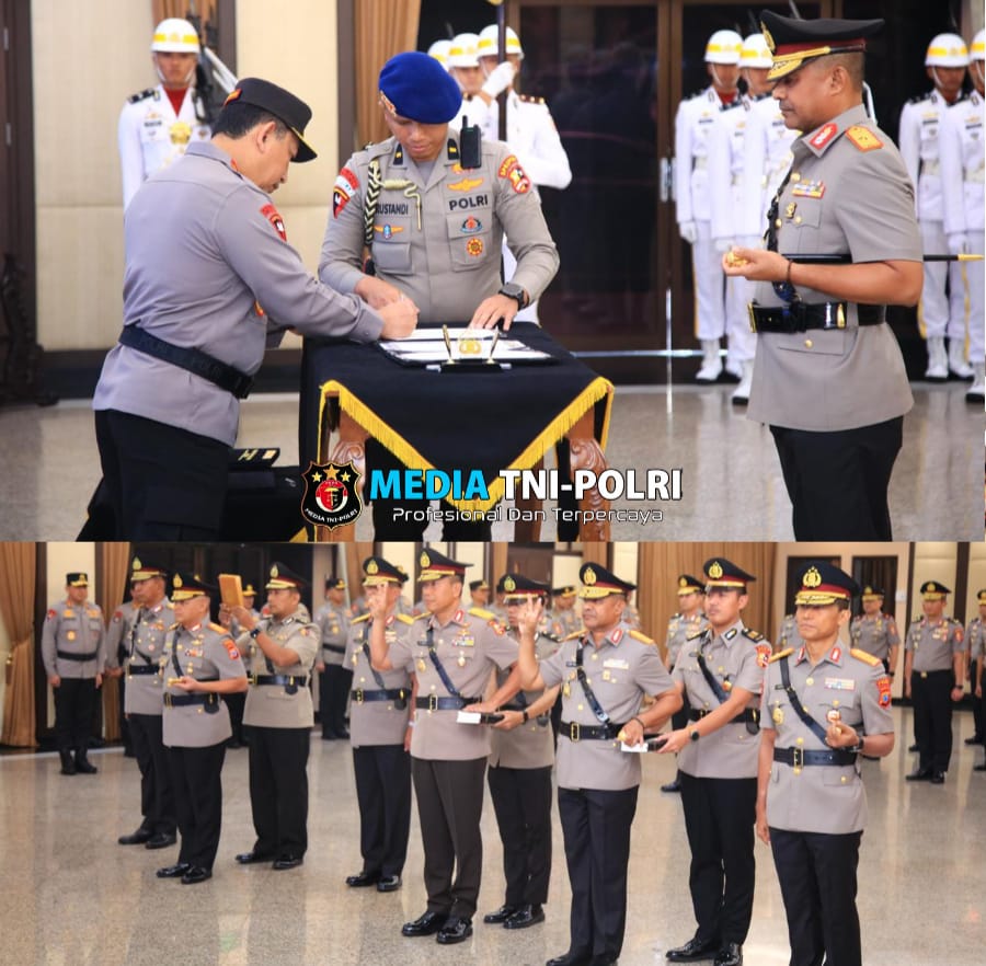 Kapolri Lantik Kapolda Papua Barat Daya dan Kapolda Papua Tengah