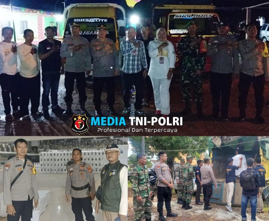 Polres Lampung Tengah Kawal Ketat Pengiriman Kotak Suara dari PPK ke KPU