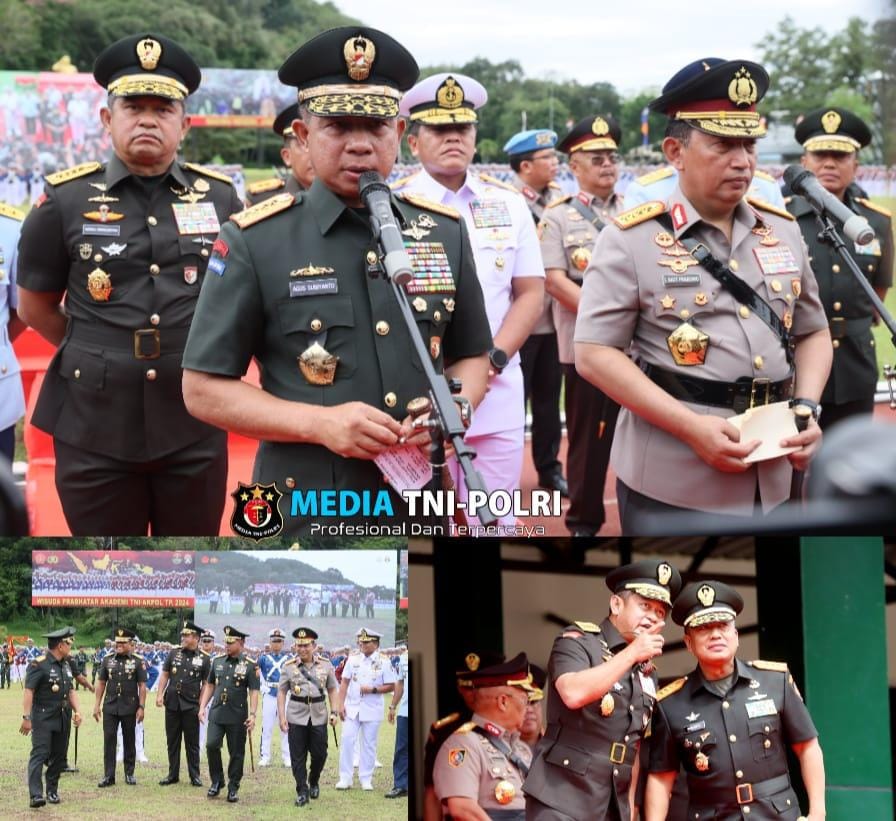 Kasad Hadiri Wisuda Prajurit Bhayangkara Taruna Akademi TNI dan Akpol