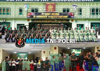 Pangdivif 2 Kostrad Beri Pengarahan kepada Prajurit dan Persit Yonarmed 11 Kostrad